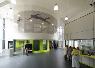 Vue de la piscine La Baleine
