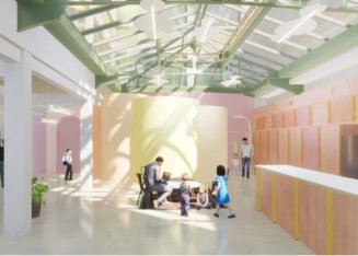 Nouveau conservatoire - vue intérieure