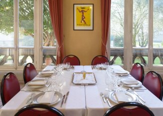 Intérieur de l'auberge municipale