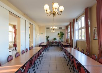 Intérieur de l'auberge municipale