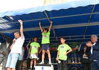Course des enfants aux Foulées pierrefittoises