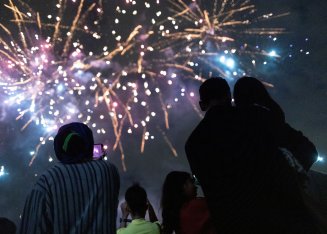 Feu d'artifice à Pierrefitte-sur-Seine