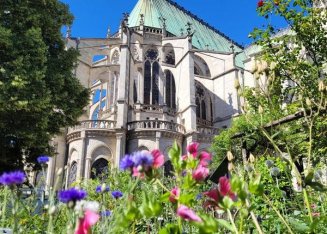 Jardin médieval de la basilique
