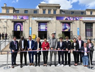 inauguration de la gare de Saint-Denis