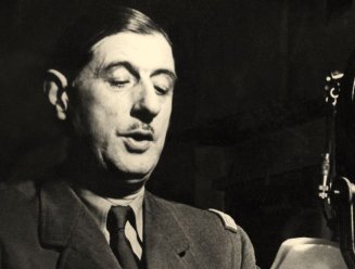photo d'archive du Général de Gaulle