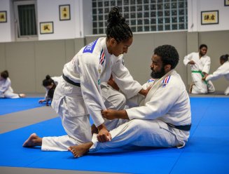 Melkia Auchecorne au palais des sports