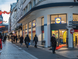 Photo du nouveau Lidl au 64, rue de la République