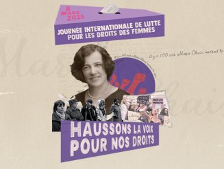 Visuel de la campagne du 8 mars 2025