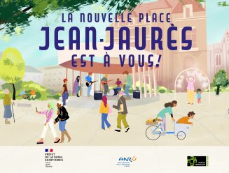 Inauguration de la place Jean-Jaurès