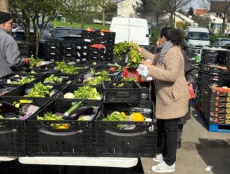 Saussaie aide alimentaire
