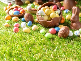 chocolat et lapin de pâques