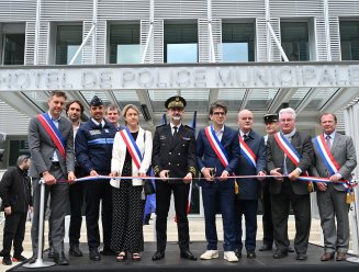 Inauguration hôtel de police municipale
