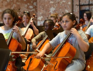 Les élèves du conservatoire à la Philharmonie en 2022