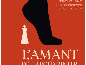 affiche de la pièce L'amant