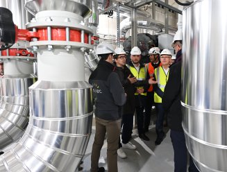 Inauguration de la centrale géothermale du Fort de l'Est