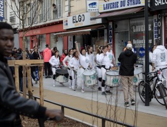 Inauguration rue Gabriel-Péri Saint-Denis
