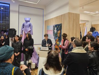 Le vernissage de l'exposition "Seconde Vie" à la Villa D