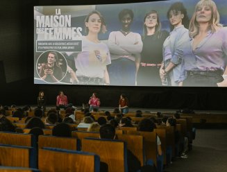 La Maison des Femmes : la rencontre des lycéens de Saint-Denis avec l'équipe du
film