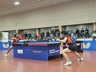 Prithika Pavade, Saint-Denis Tennis de Table 93