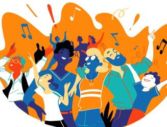 fête de fin d'année la plaine