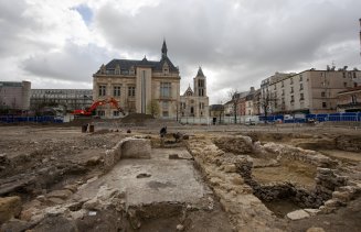 Les fouilles de la place Jean-Jaurès