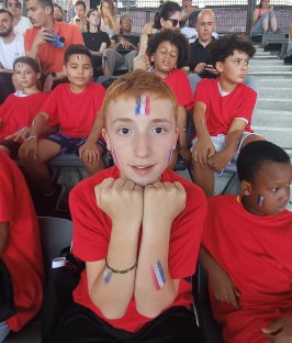 Nathan au stade de France