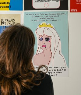 Affiche violences faites aux femmes